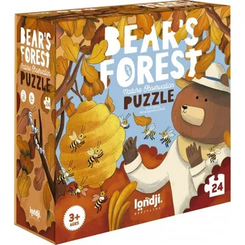 Puzzle LONDJI Puzzle Bear forest 24ks 3+