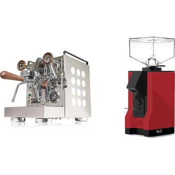 Kávovar Rocket Espresso Appartamento, white, walnut + Eureka Mignon…