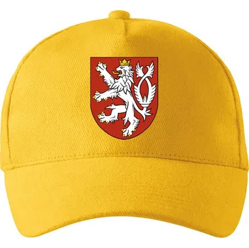 Kšiltovka Kšiltovka Český lev, Barva Žlutá, Velikost 19×11 cm , Canvas Kšiltovka Bezvatriko.cz 1631