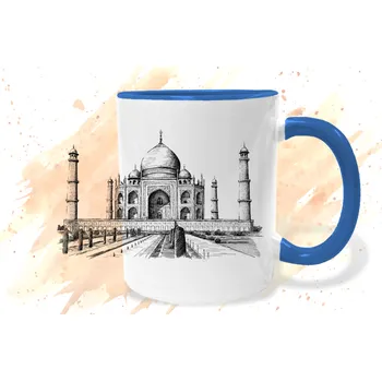 Hrnek - Tádž Mahal Barva: Modrá