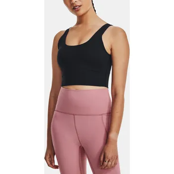 Dámské tílko Under Armour Meridian Fitted Crop Tank 1379153-001 Černá XS
