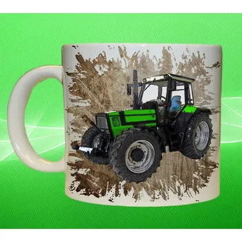 hrnek s traktorem Deutz Fahr II