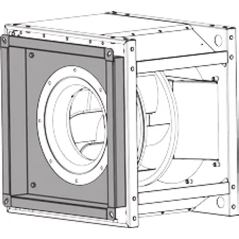 RFU-500-PRC-AKV1 přechod na čtverec pro průmyslový radiální ventilátor Alteko RFU
