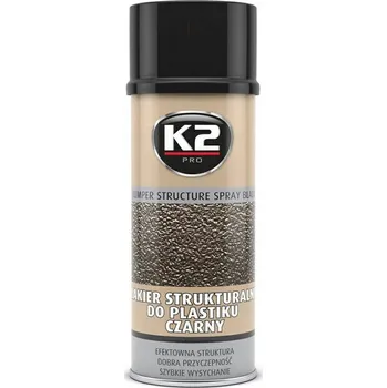 Barva na plasty - Černá strukturální K2 (L345)