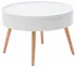 Konferenční stolek Modern Home Capri 60 cm bílý/borovice