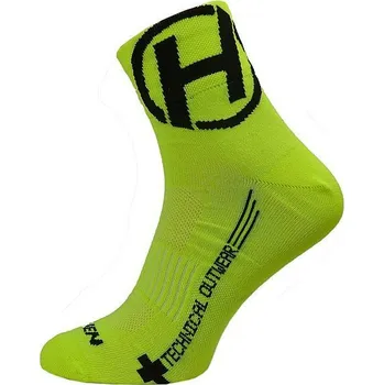 Pánské termoprádlo Ponožky HAVEN LITE Silver NEO yellow/black 2 páry