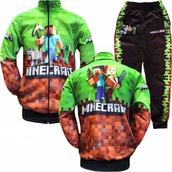 Polyesterová tepláková souprava MINECRAFT Velikost: 146