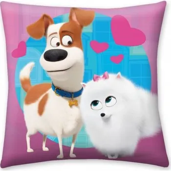 Dekorativní polštářek POLŠTÁŘEK TAJNÝ ŽIVOT MAZLÍČKŮ