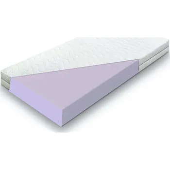 Matrace Eureka Pěnová matrace "Eureka PUR” 10cm 140 x 200 Bílá Tencel