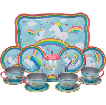 nádobí do dětské kuchyňky Schylling Čajová souprava jednorožec
