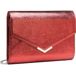 Miss Lulu dámská společenská kabelka psaníčko LP2306 - burgundy LP2306-BY