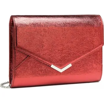 Kabelka Miss Lulu dámská společenská kabelka psaníčko LP2306 - burgundy