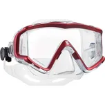 SCUBAPRO Crystal VU maska červená/transparentní