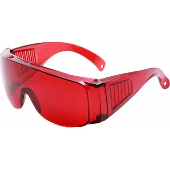 Počítačové brýle Tmavě červené brýle proti modrému a zelenému světlu sleep-1