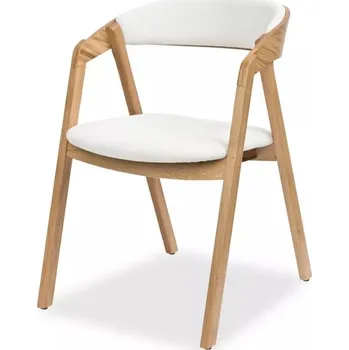 Jídelní židlička MI-KO Jídelní židle GURU DUB - čalouněný sedák a opěrka