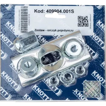 Přívěs Spona brzdového systemu KNOTT pro přívěs s jednou nápravou