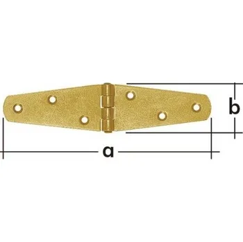 Stavebniny DOMAX Závěs trojúhelníkový splétaný ZTS250 250x45mm 8087