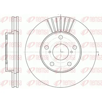 Brzdový kotouč Brzdový kotouč REMSA 6640.10