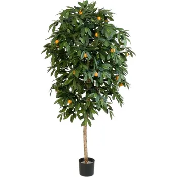 umělá květina Umělý strom Mandarnikovník deluxe, 110cm