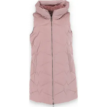 Dámské pončo Vesta s kapucí Laura Jo Paris 21049 barva: růžová, velikost: XL