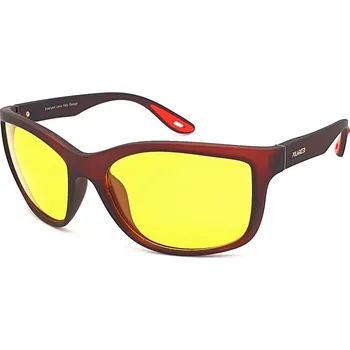 Sluneční brýle Polarizační brýle na noční vidění pro řidiče SGL P2.317Y CAT.1 vínová