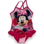 Dívčí růžové plavky Minnie mouse Barva: Růžová, Velikost: 110