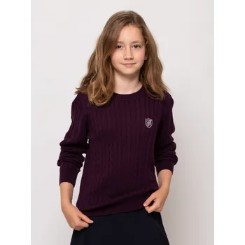 Dívčí mikina HILOL berry 146