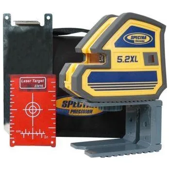 Měřící laser Laser křížový Spectra Precision 5.2XL - 5 paprsků/2 roviny, vč. přísl.