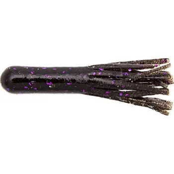 Rybářský háček 10ks - Gumová Nástraha Gitzit TS Tubes 2,5" 6,5cm 3,1gr Leech Purple FLK.