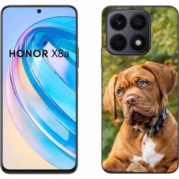 Pouzdro na mobilní telefon Gelový kryt mmCase na mobil Honor X8a - štěně