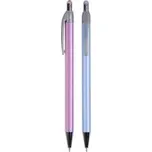 Kuličkové pero Spoko Releaf Stripes - modrá náplň, 0,3 mm