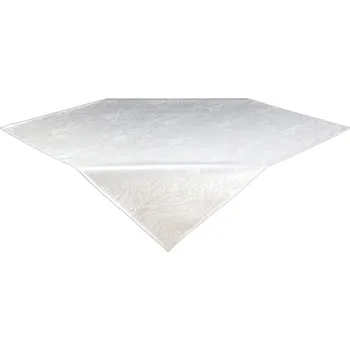 ubrus HEDVA ČESKÝ BROKÁT Ubrus Odaska 77x77 LILIE bílá