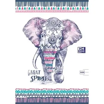 Sešit A4/444 Oxford BOHO, linkovaný - 40 listů