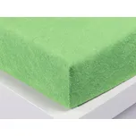 XPOSE® Froté prostěradlo Exclusive - letní zelené 200x220 cm, Froté + Prodloužená možnost vrácení zboží do 50 dnů