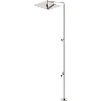 Zahradní sprcha Solární sprcha BRISA s oplachem nohou