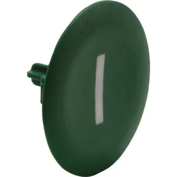 vypínač ZBA331 Hmatník se symbolem I, lícující - zelený, Schneider