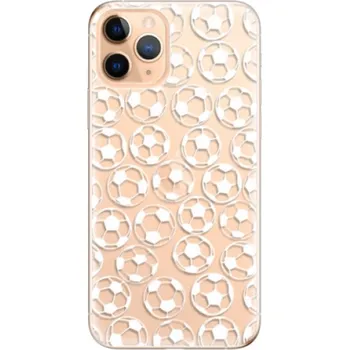 Odolné silikonové pouzdro iSaprio - Football pattern - white - iPhone 11 Pro