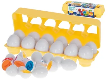 Vzdělávací třídička puzzle Matching Eggs číslice 12 ks