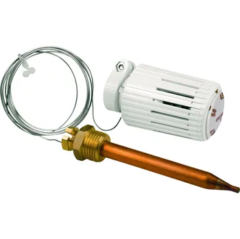 Hlavice pro radiátor Giacomini R462L1 Termostatická hlavice s kapilárou, s ucpávkou 1/2"