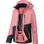 CRIVIT Dámská lyžařská bunda 10.000 mm (růžová/černá, L(44/46))