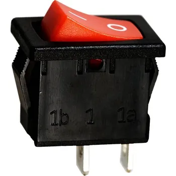 vypínač R19A-12BRBT-G kolébkový spínač