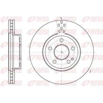 Brzdový kotouč Brzdový kotouč REMSA 6679.10