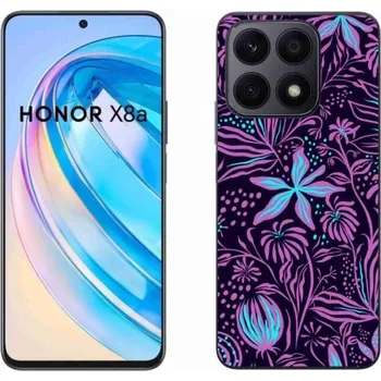 Pouzdro na mobilní telefon Gelový kryt mmCase na mobil Honor X8a - květiny 2