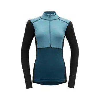 Devold LAUPAREN dámský polorolák se zipem Moon/Ink/Flood