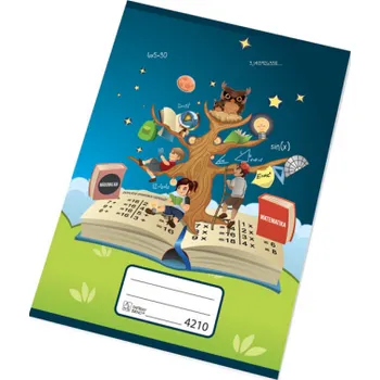 Papírny Brno sešit speciální 4210 A4 čtvereček 10 x 10mm