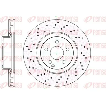 Brzdový kotouč Brzdový kotouč REMSA 61032.10