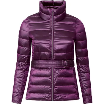 esmara® Dámská prošívaná bunda s páskem (lila fialová, M(40/42))