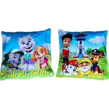 Dekorativní polštářek FARO Polštářek TLAPKOVÁ PATROLA na trávě 40x40