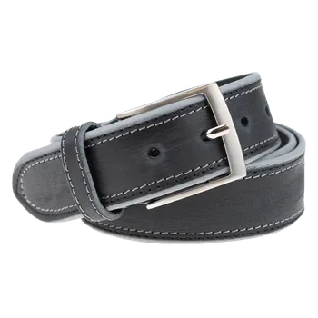 Opasek NovaKabelka.cz Pánský kožený pásek Cintura Pastello černá