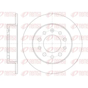 Brzdový kotouč Brzdový kotouč REMSA 6762.00